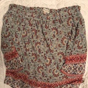 Off the shoulder blouse